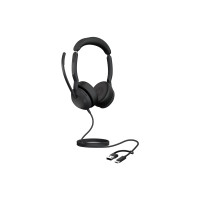 Produktbild för Jabra Evolve2 50 UC Stereo - headset - USB-C, USB-A