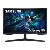 Produktbild för Samsung Odyssey G5 S27CG552EU - G55C Series - LED-skärm - böjd - QHD - 27" - HDR