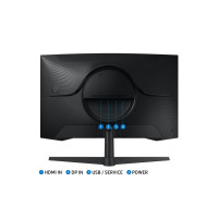 Produktbild för Samsung Odyssey G5 S27CG552EU - G55C Series - LED-skärm - böjd - QHD - 27" - HDR
