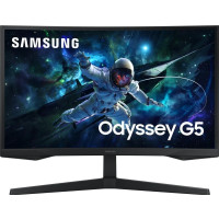 Produktbild för Samsung Odyssey G5 S27CG552EU - G55C Series - LED-skärm - böjd - QHD - 27" - HDR