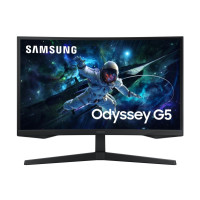 Produktbild för Samsung Odyssey G5 S27CG552EU - G55C Series - LED-skärm - böjd - QHD - 27" - HDR