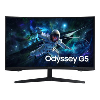 Produktbild för Samsung Odyssey G5 S27CG552EU - G55C Series - LED-skärm - böjd - QHD - 27" - HDR
