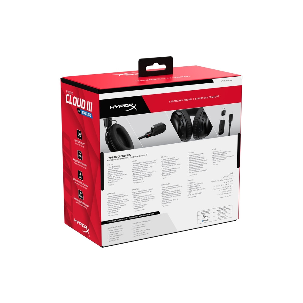 Produktbild för HyperX Cloud III S - headset