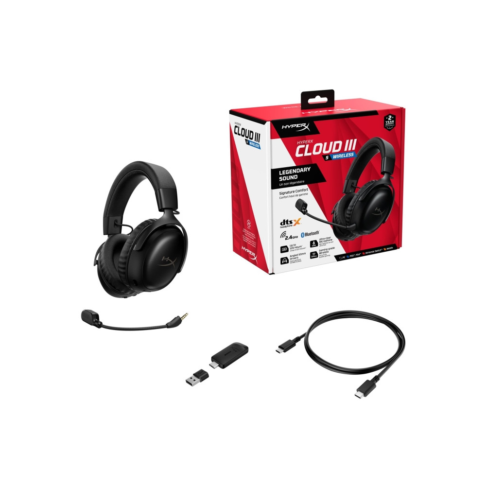 Produktbild för HyperX Cloud III S - headset