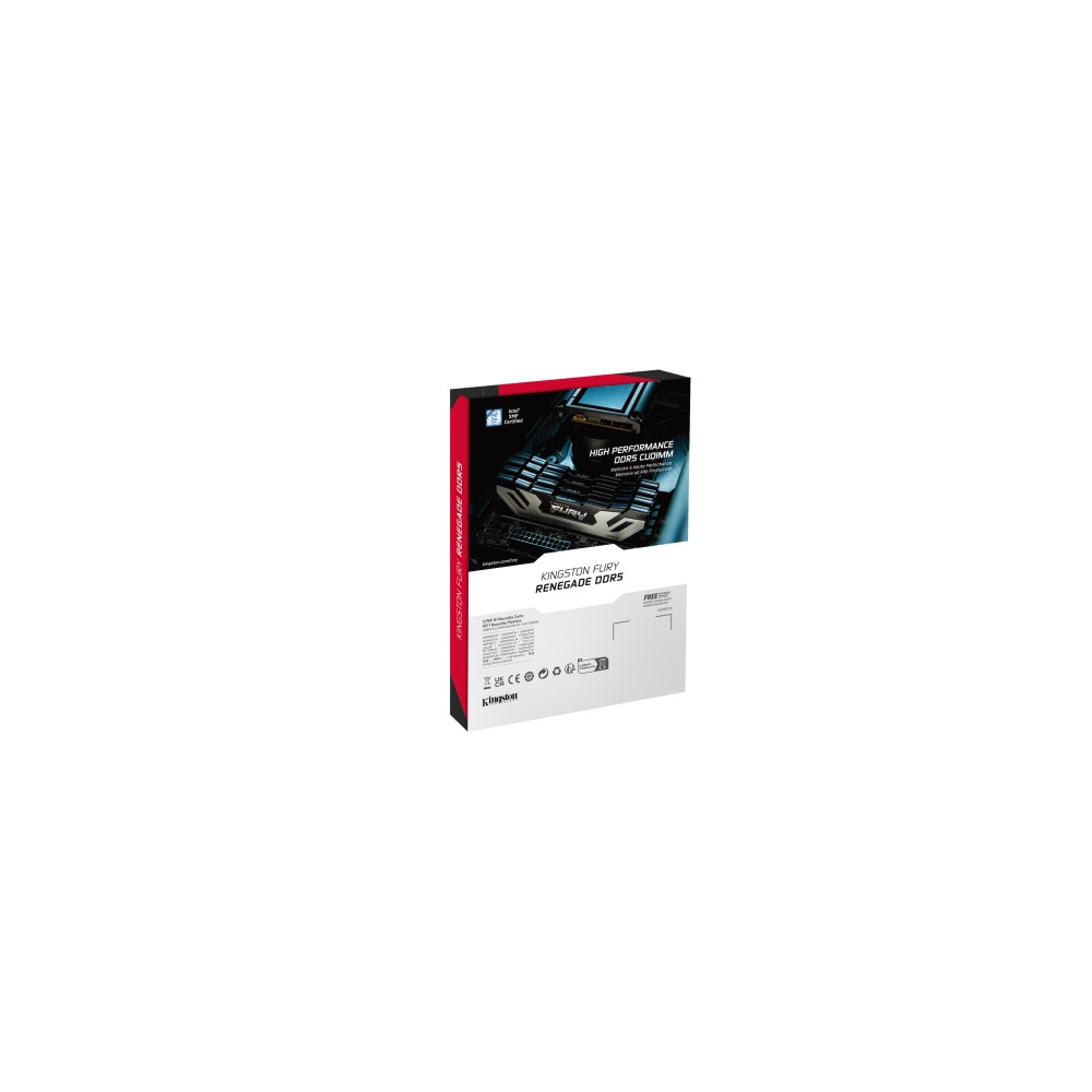 Produktbild för Kingston FURY Renegade - DDR5 - modul - 24 GB - DIMM 288-pin - 4200 MHz / PC5-67200 - ej buffrad