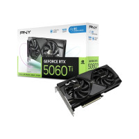 Produktbild för PNY GeForce RTX 5060 Ti 16GB Overclocked - grafikkort - GeForce RTX 5060 Ti - 16 GB