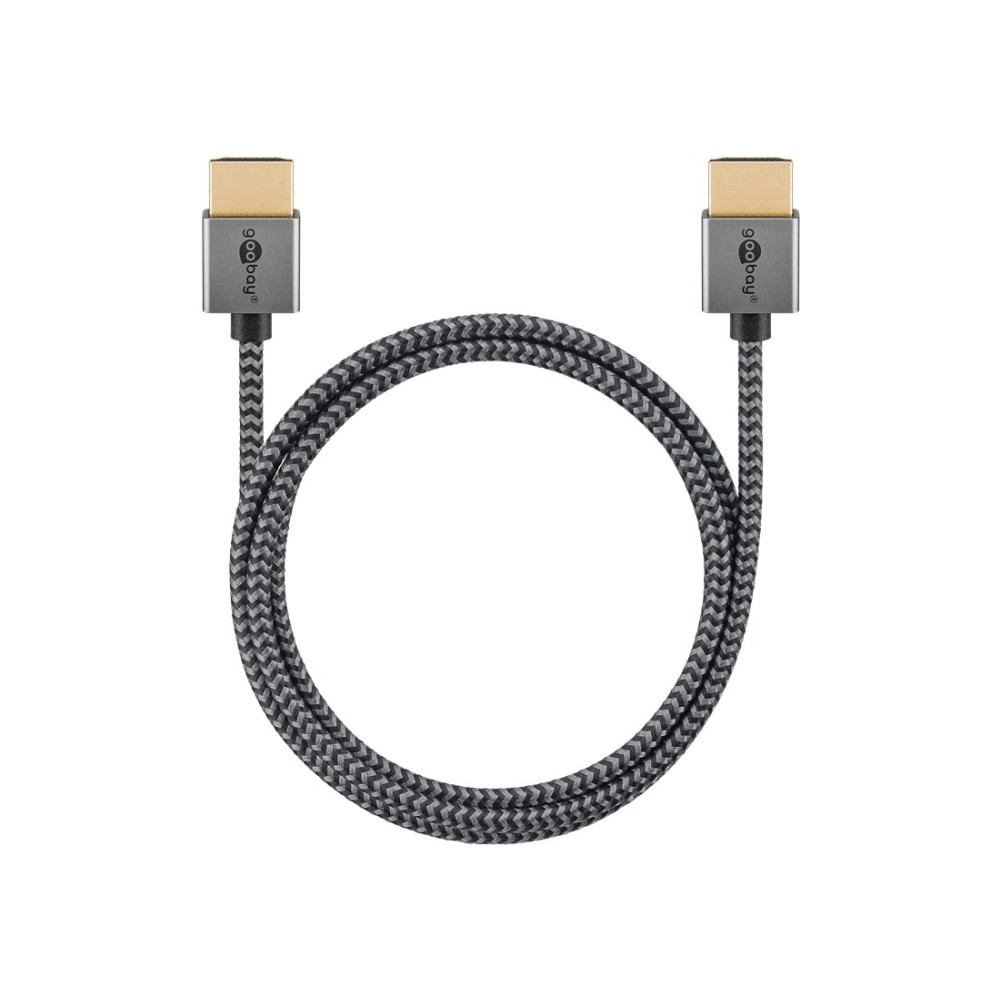 Produktbild för Goobay 75755, 5 m, HDMI Typ A (standard), HDMI Typ A (standa...
