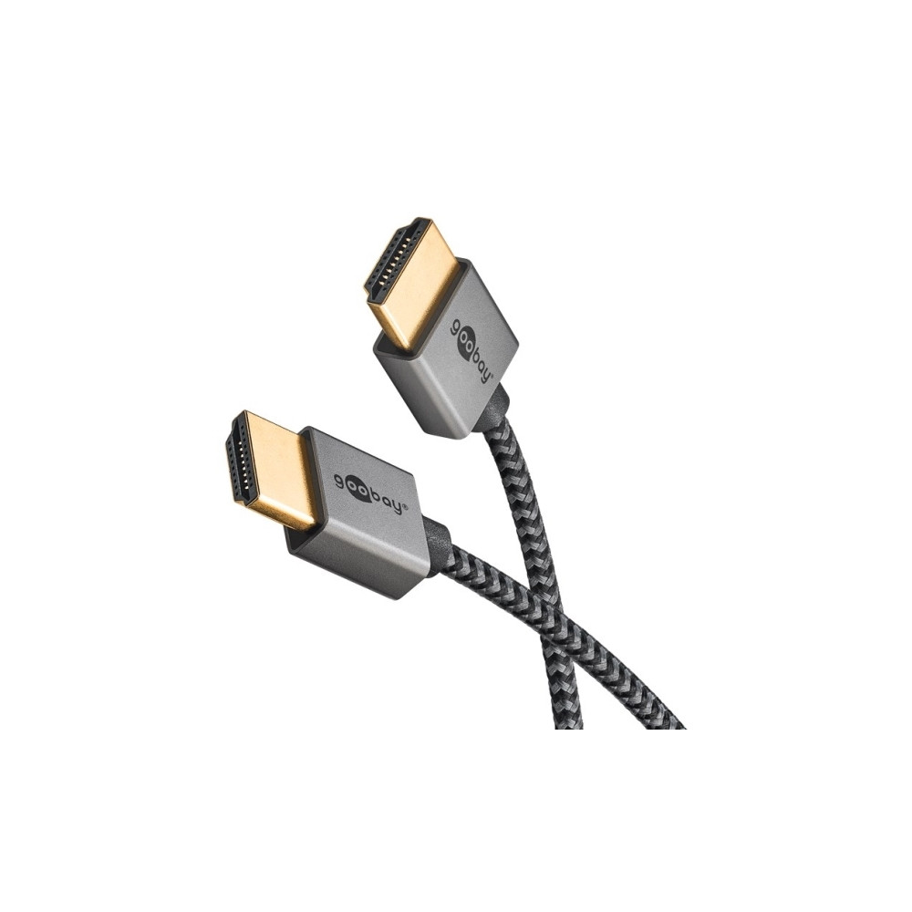 Produktbild för Goobay 75755, 5 m, HDMI Typ A (standard), HDMI Typ A (standa...