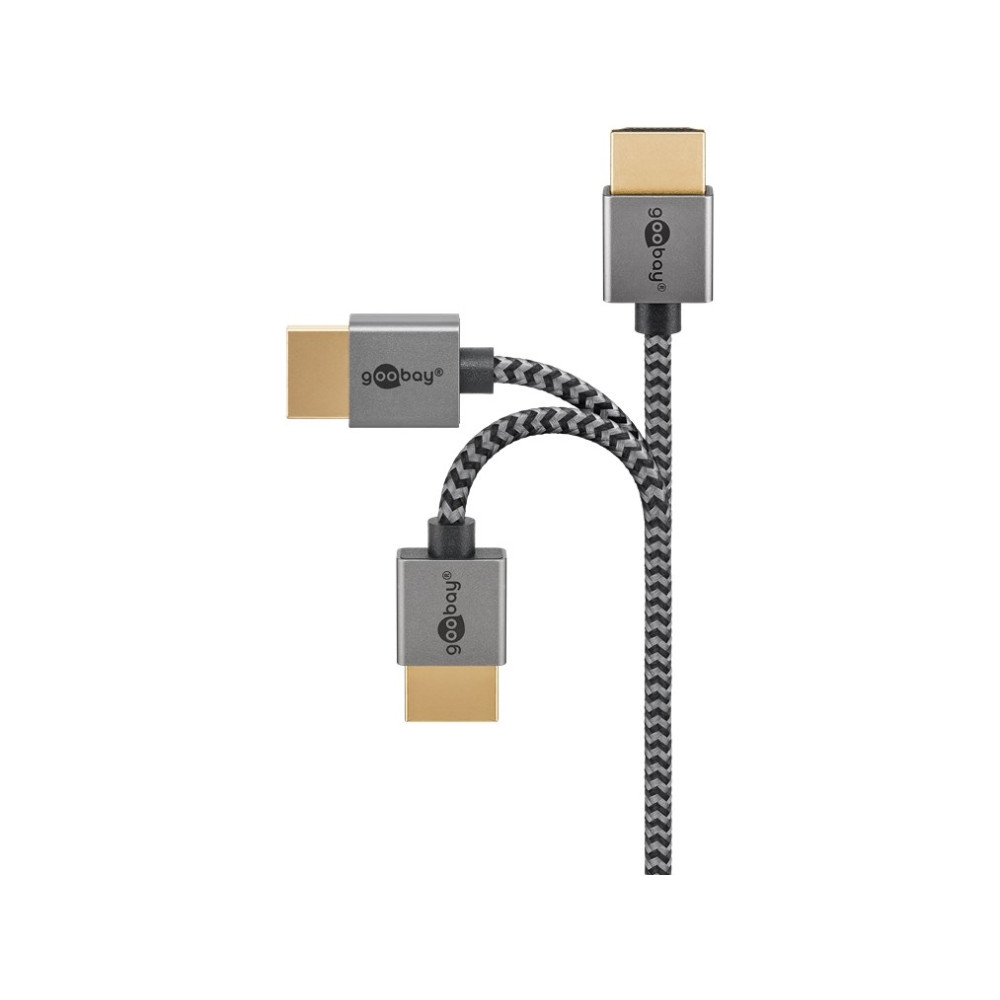 Produktbild för Goobay 75755, 5 m, HDMI Typ A (standard), HDMI Typ A (standa...