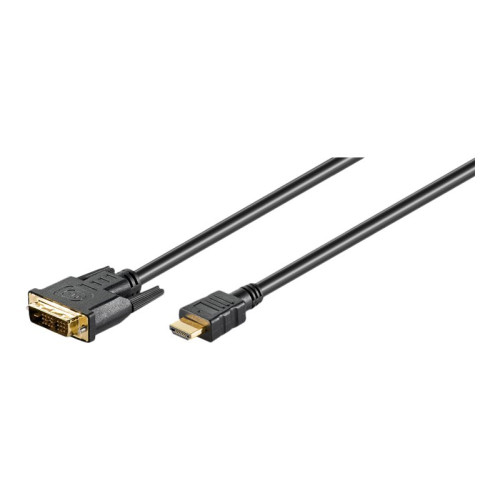 WENTRONIC GMBH goobay adapterkabel - HDMI / DVI - 1 m