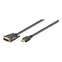 Produktbild för goobay adapterkabel - HDMI / DVI - 1 m