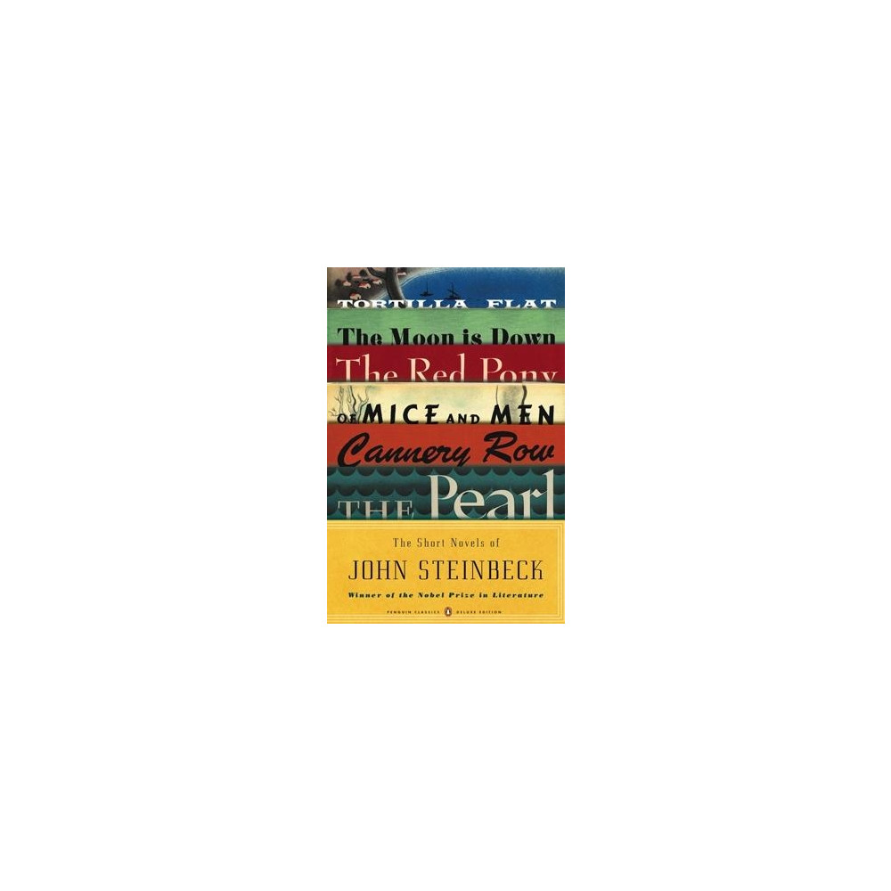 Produktbild för Short novels of john steinbeck (penguin classics deluxe edition) (häftad, eng)