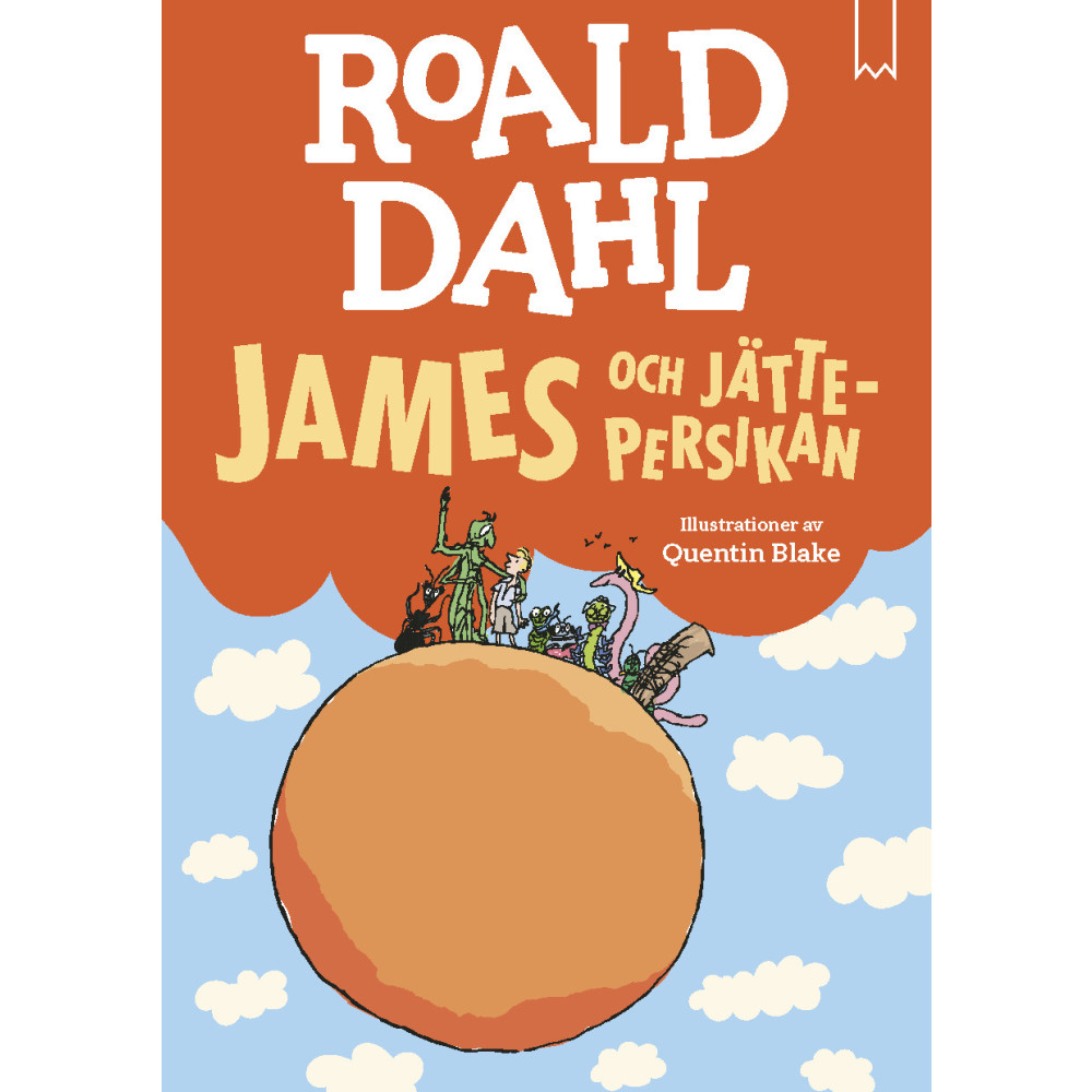 Produktbild för James och jättepersikan (bok, kartonnage)