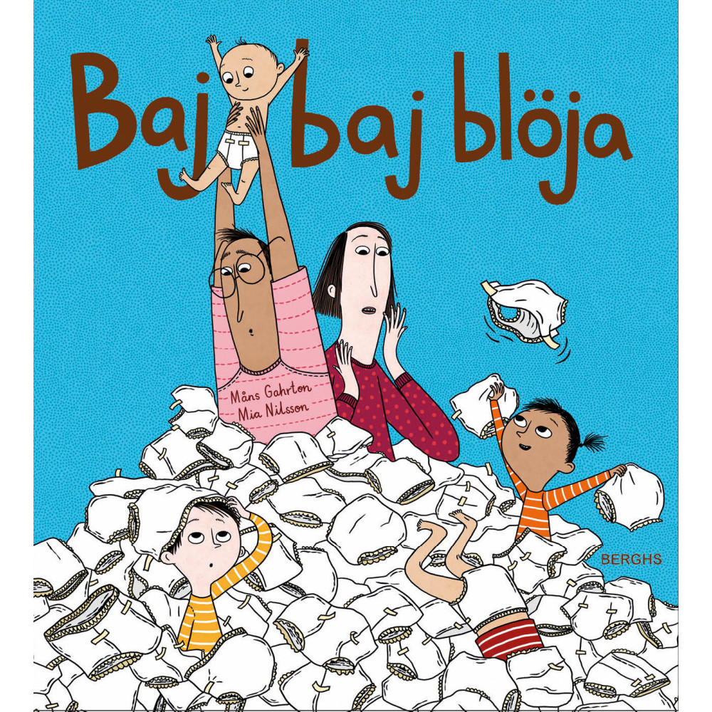 Produktbild för Baj baj blöja (inbunden)