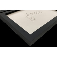 Produktbild för Focus Willow Black Double 13x18