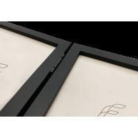 Produktbild för Focus Willow Black Double 13x18