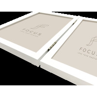 Produktbild för Focus Willow White Double 10x15