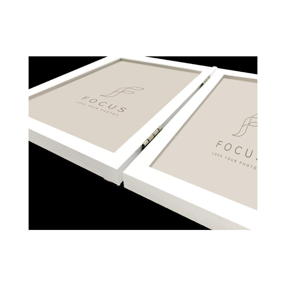 Produktbild för Focus Willow White Double 13x18
