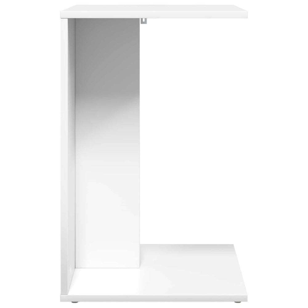 Produktbild för Sidobord Vit 45 x 40 x 62,5 cm Konstruerat trä