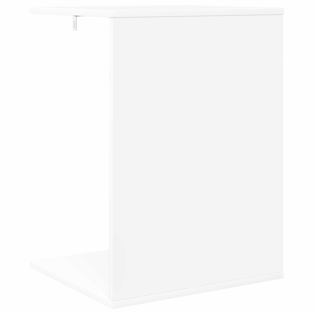 Produktbild för Sidobord Vit 45 x 40 x 62,5 cm Konstruerat trä