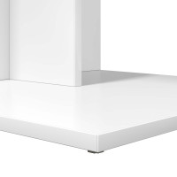 Produktbild för Sidobord Vit 45 x 40 x 62,5 cm Konstruerat trä