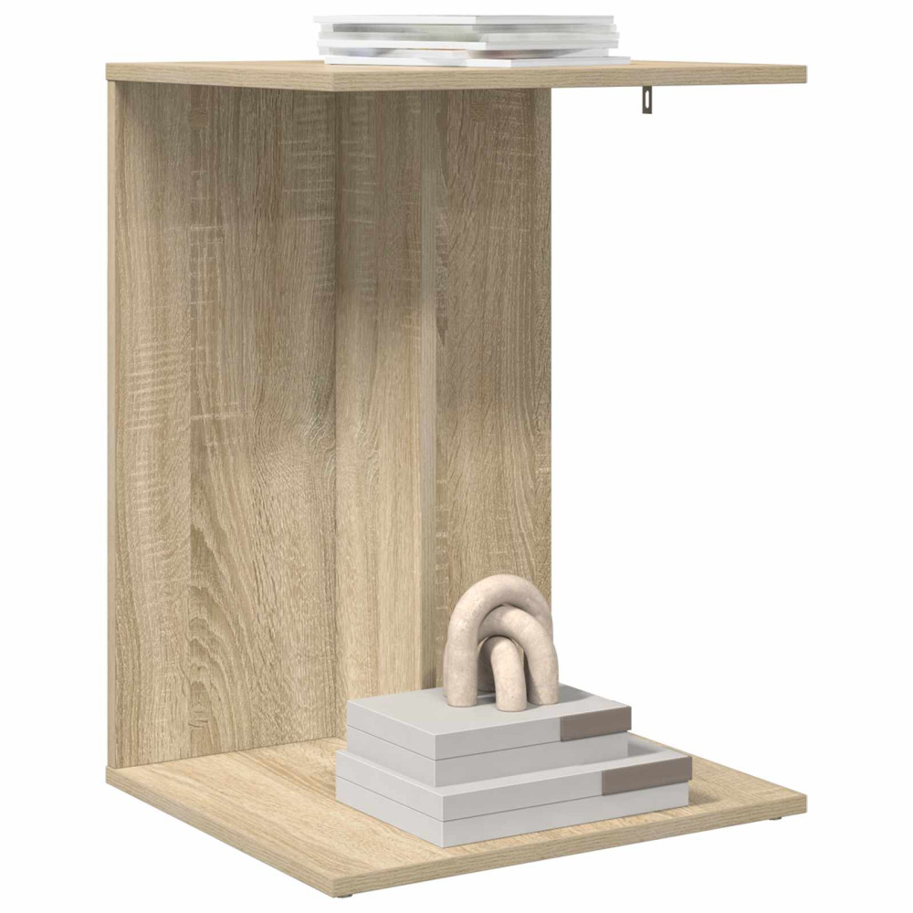 Produktbild för Sidobord Sonoma-ek 45 x 40 x 62,5 cm Konstruerat trä