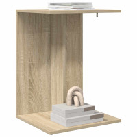 Produktbild för Sidobord Sonoma-ek 45 x 40 x 62,5 cm Konstruerat trä