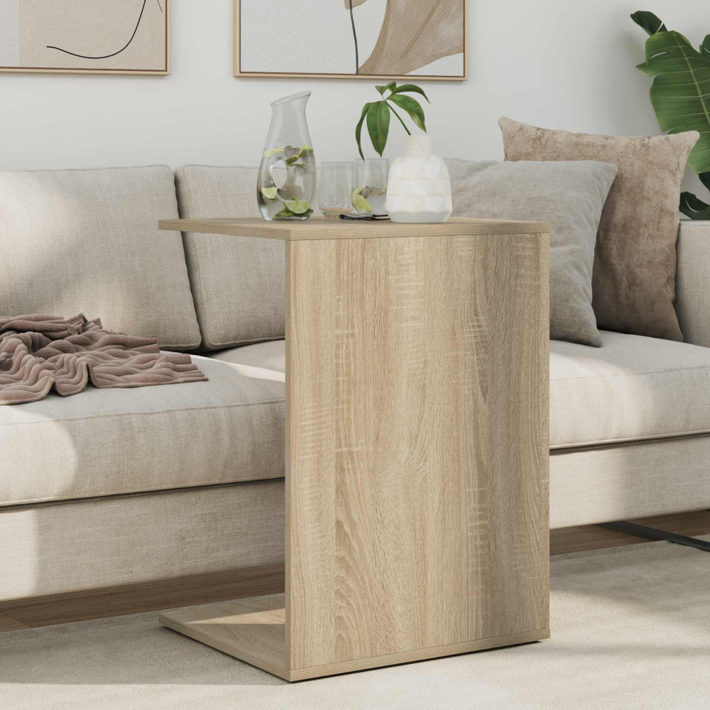 Produktbild för Sidobord Sonoma-ek 45 x 40 x 62,5 cm Konstruerat trä
