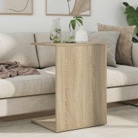 Produktbild för Sidobord Sonoma-ek 45 x 40 x 62,5 cm Konstruerat trä