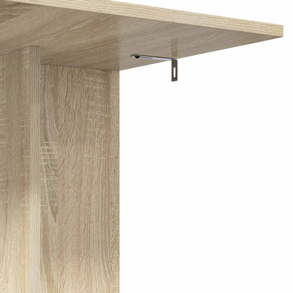 Produktbild för Sidobord Sonoma-ek 45 x 40 x 62,5 cm Konstruerat trä
