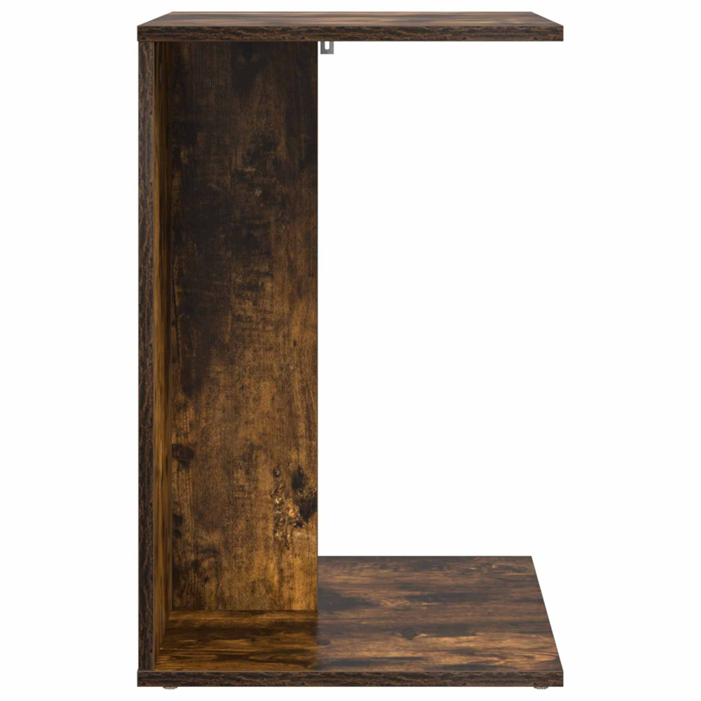 Produktbild för Sidobord Rökt ek 45 x 40 x 62,5 cm Konstruerat trä