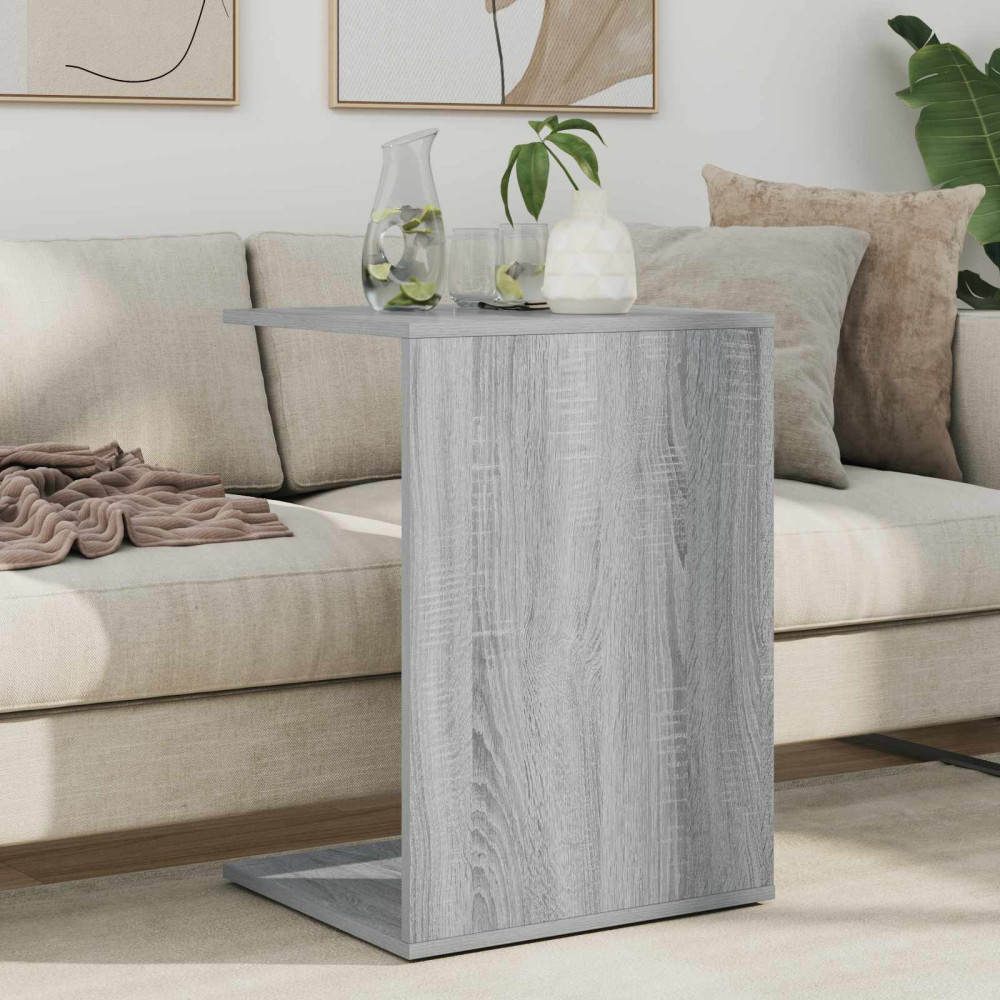 Produktbild för Sidobord Grå Sonoma 45 x 40 x 62,5 cm Konstruerat trä