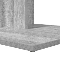 Produktbild för Sidobord Grå Sonoma 45 x 40 x 62,5 cm Konstruerat trä