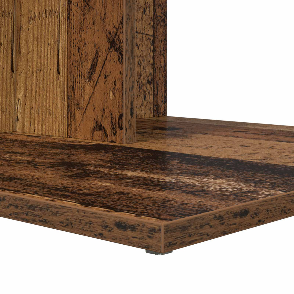 Produktbild för Sidobord Gammalt trä 45 x 40 x 62,5 cm Konstruerat trä