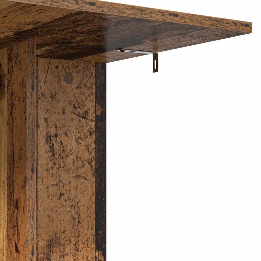 Produktbild för Sidobord Gammalt trä 45 x 40 x 62,5 cm Konstruerat trä