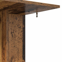 Produktbild för Sidobord Gammalt trä 45 x 40 x 62,5 cm Konstruerat trä