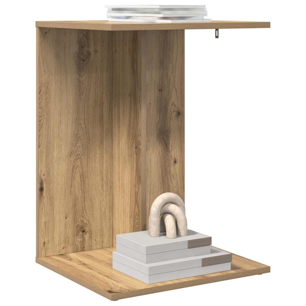 Produktbild för Sidobord Artisan Ek 45 x 40 x 62,5 cm Konstruerat trä