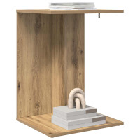 Produktbild för Sidobord Artisan Ek 45 x 40 x 62,5 cm Konstruerat trä