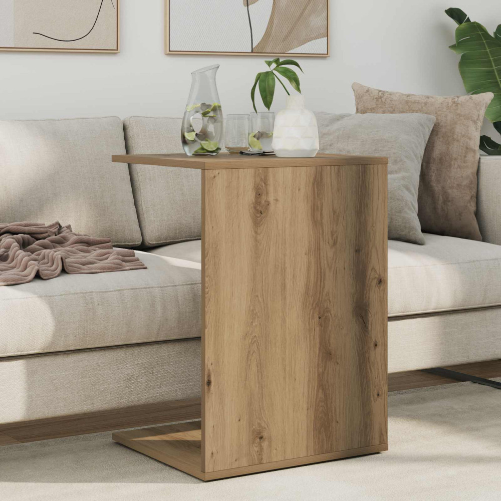 Produktbild för Sidobord Artisan Ek 45 x 40 x 62,5 cm Konstruerat trä