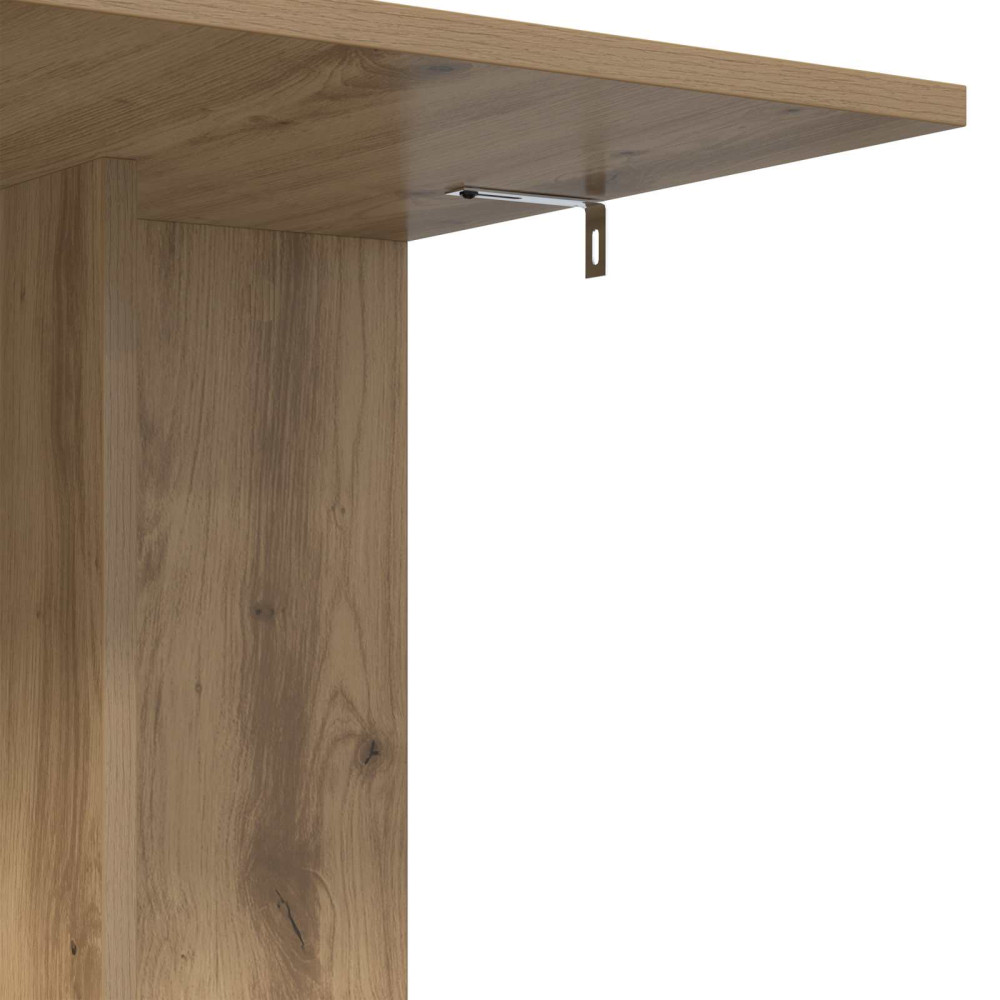 Produktbild för Sidobord Artisan Ek 45 x 40 x 62,5 cm Konstruerat trä