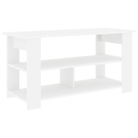 Produktbild för TV-ställ Vit 100 x 40 x 50 cm