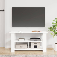 Produktbild för TV-ställ Vit 100 x 40 x 50 cm