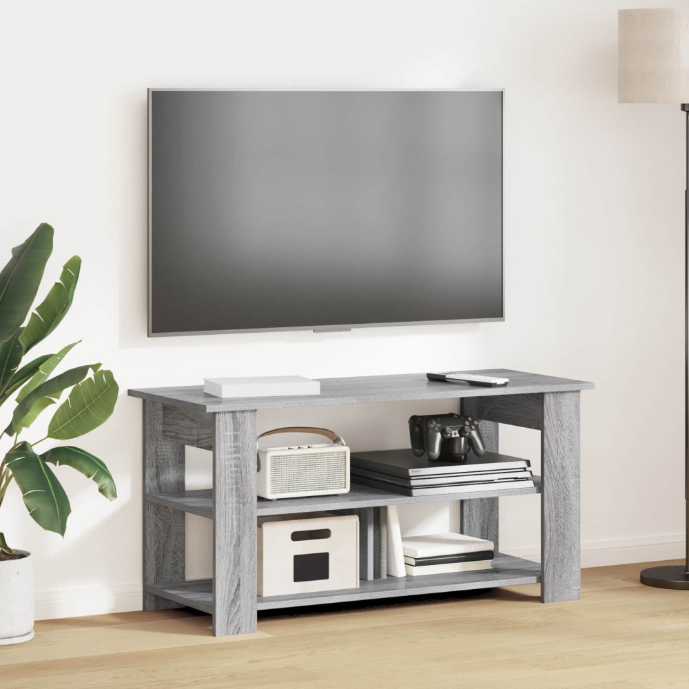 Produktbild för TV-ställ Grå Sonoma 100 x 40 x 50 cm