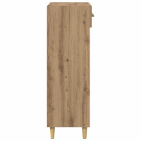Produktbild för Skoskåp med låda Artisan Ek 60 x 35 x 105 cm Konstruerat trä