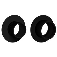 Produktbild för Foosball Bord Stoppare 10 pcs Svart 3 x 3 x 1,4 cm HIPS