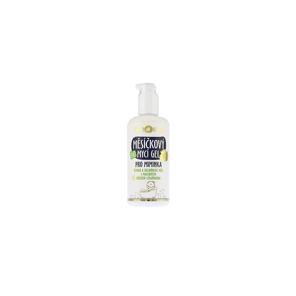 Produktbild för Purity Vision Bio měsíčkový mycí gel pro miminka 200 ml