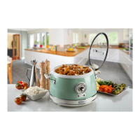Produktbild för Ariete Vintage 2904 - riskokare/långsam kokare - grön