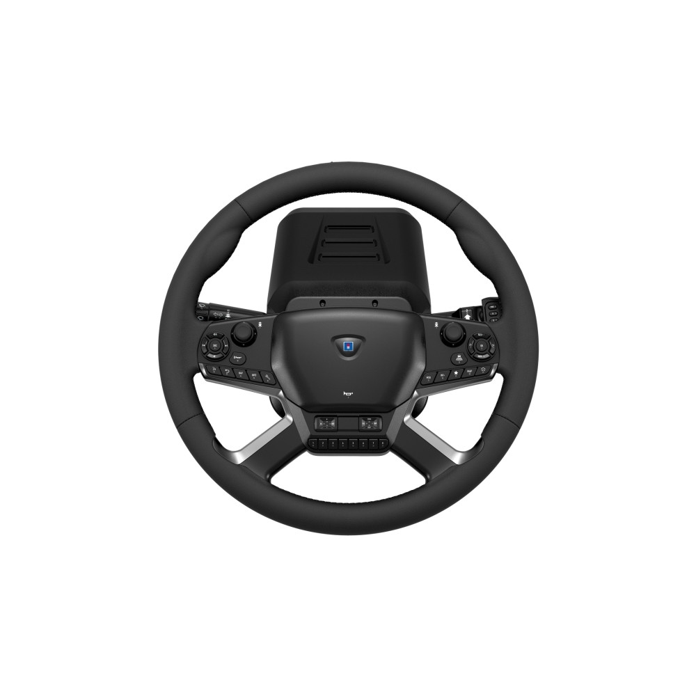 Produktbild för HORI Force Feedback Truck Control System - hjul, pedaler och växelspakuppsättning - kabelansluten