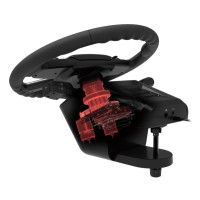 Produktbild för HORI Force Feedback Truck Control System - hjul, pedaler och växelspakuppsättning - kabelansluten