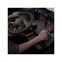 Produktbild för HORI Force Feedback Truck Control System - hjul, pedaler och växelspakuppsättning - kabelansluten
